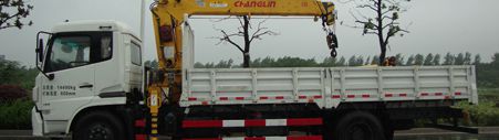 Grue montée sur camion (Grue mobile à flèche télescopique SQ5)