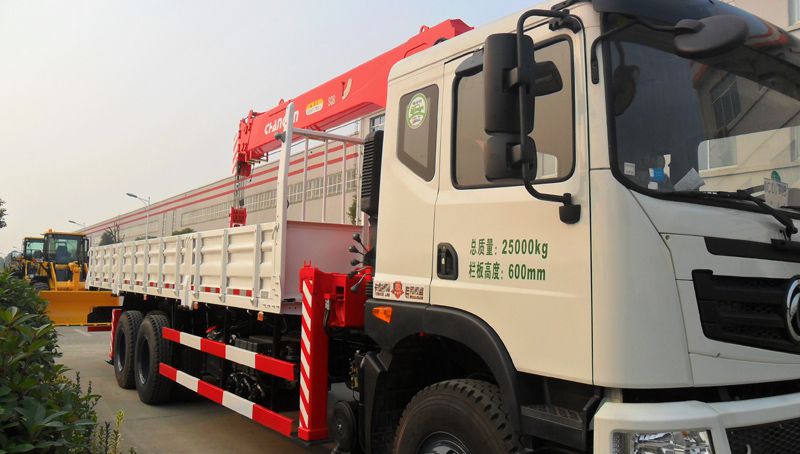 Grue montée sur camion (Grue mobile à flèche télescopique SQ8)