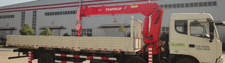 Grue montée sur camion (Grue mobile à flèche télescopique SQ10)