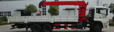 Grue montée sur camion (Grue mobile à flèche télescopique SQ12)