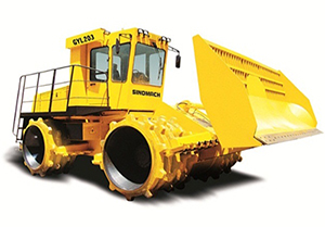 Compacteur pour décharges GYL203